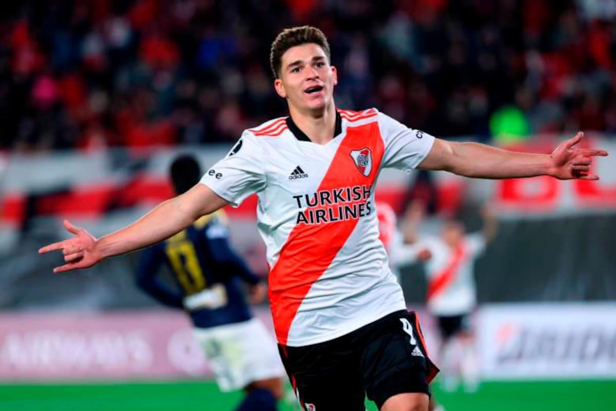 Julián Álvarez, el sensacional goleador de River Plate en Copa Libertadores