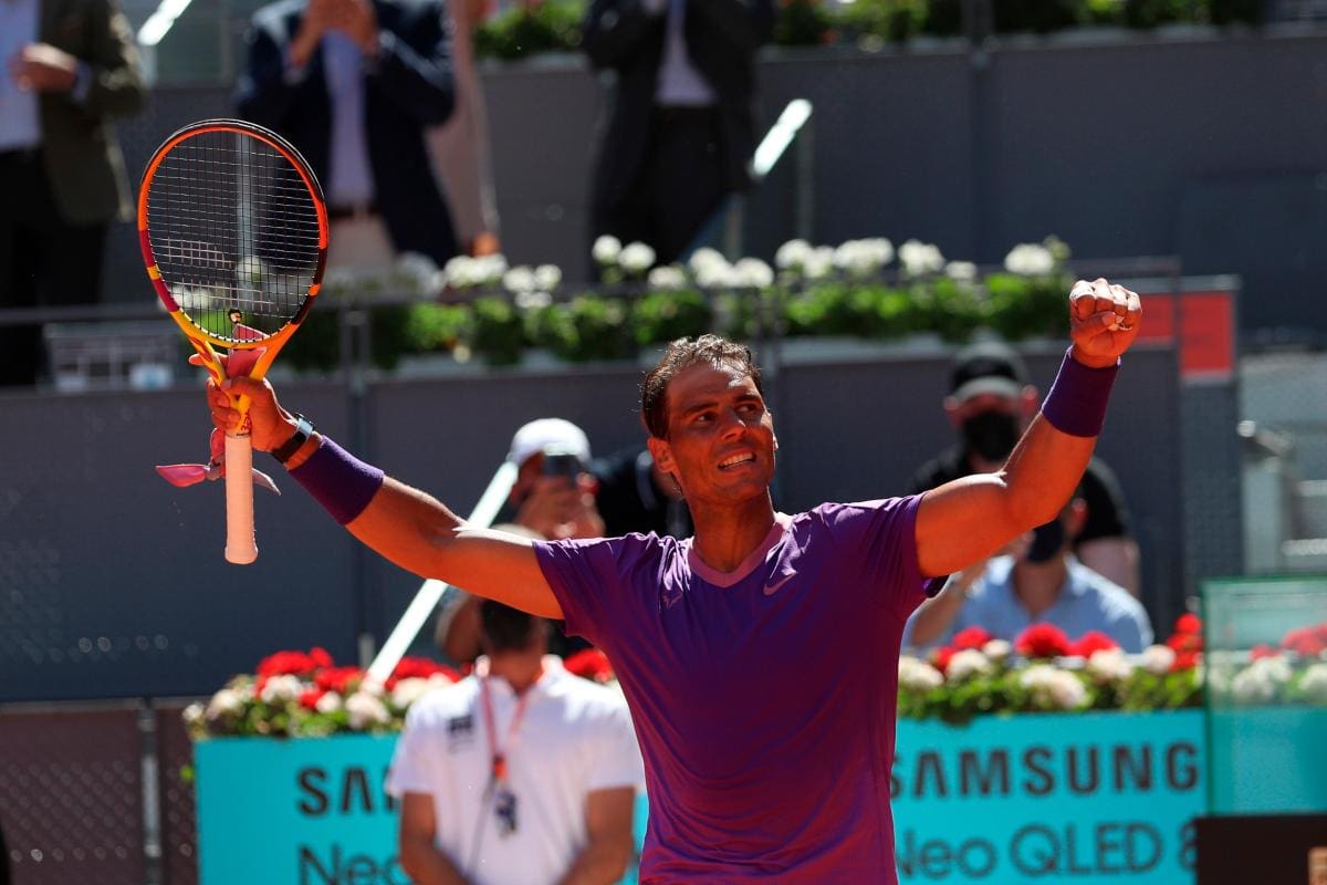 Rafael Nadal acelera hacia cuartos de Madrid