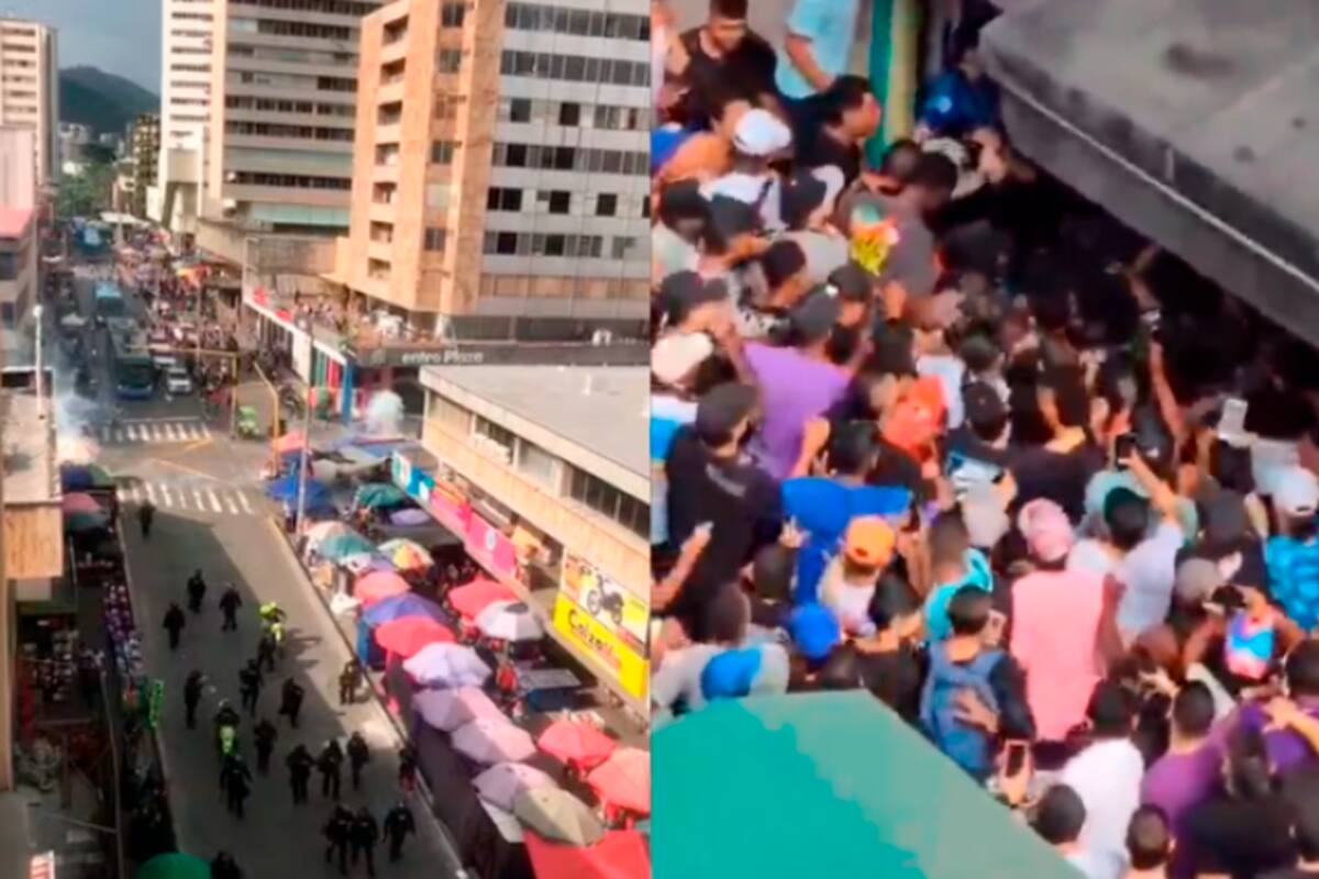 Video: Cientos de personas agredieron a hombre que intentó atracar