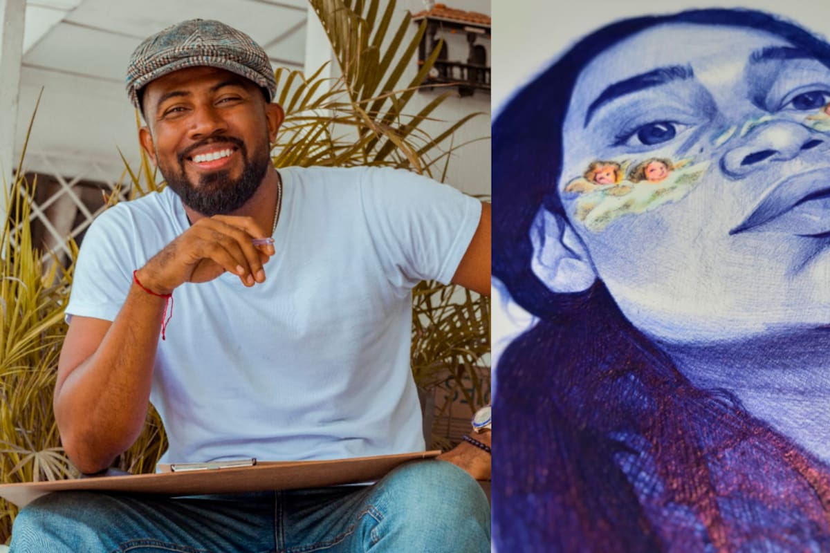 Jesús Díaz Corpas, el artista cartagenero del bolígrafo que llegó a Japón