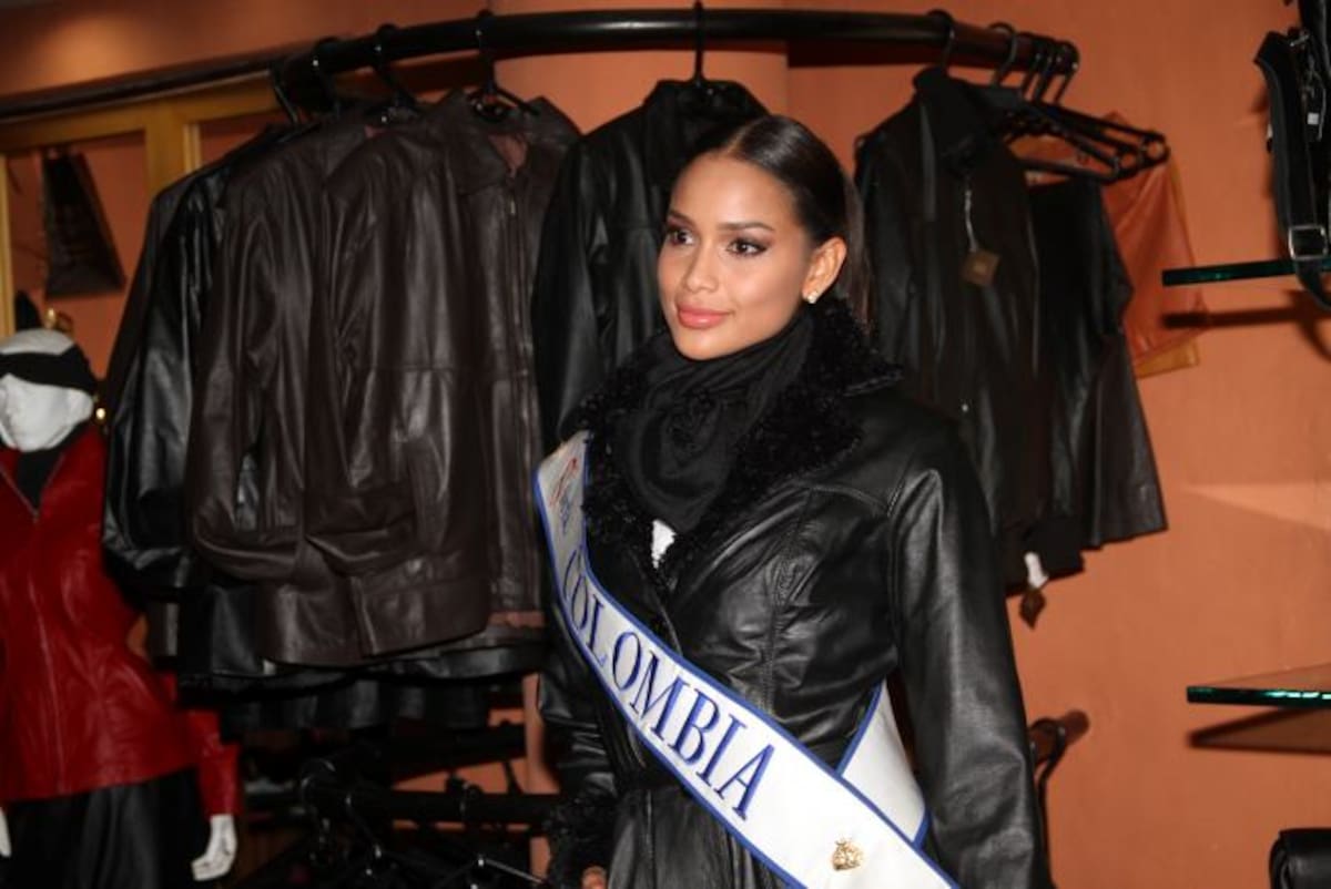 La Señorita Colombia, Andrea Tovar, visita Cartagena y cuenta cómo se prepara para Miss Universo. Sus armas: belleza exótica y pasarela. //Fotos: Óscar Díaz-El Universal.