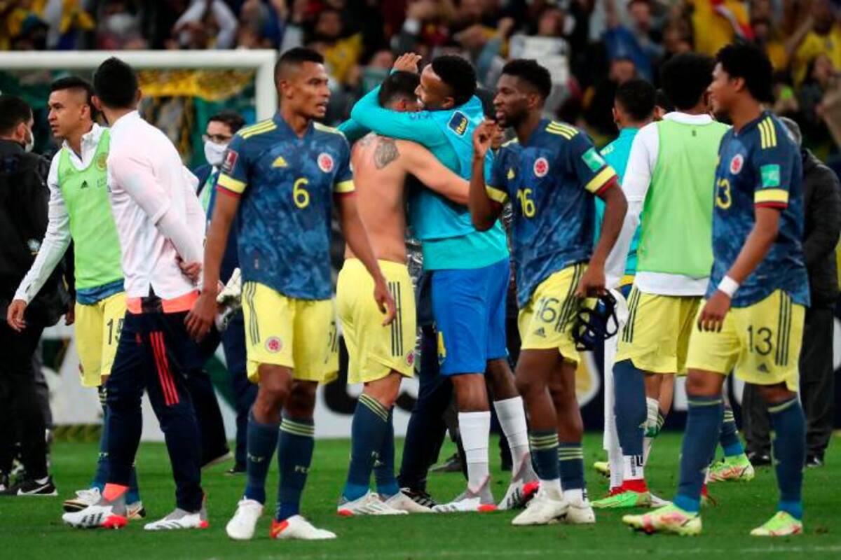 Así quedó Colombia en la Eliminatoria tras la derrota ante Brasil