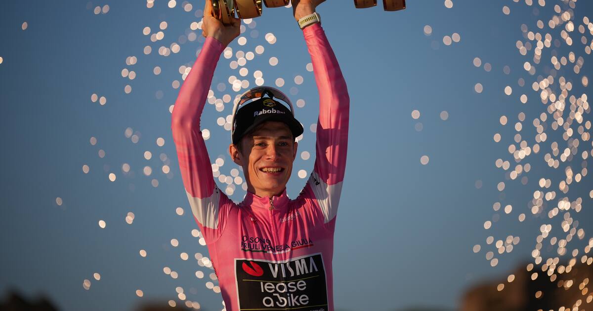 Jonas Vingegaard se consagró campeón del Giro de Italia 2026