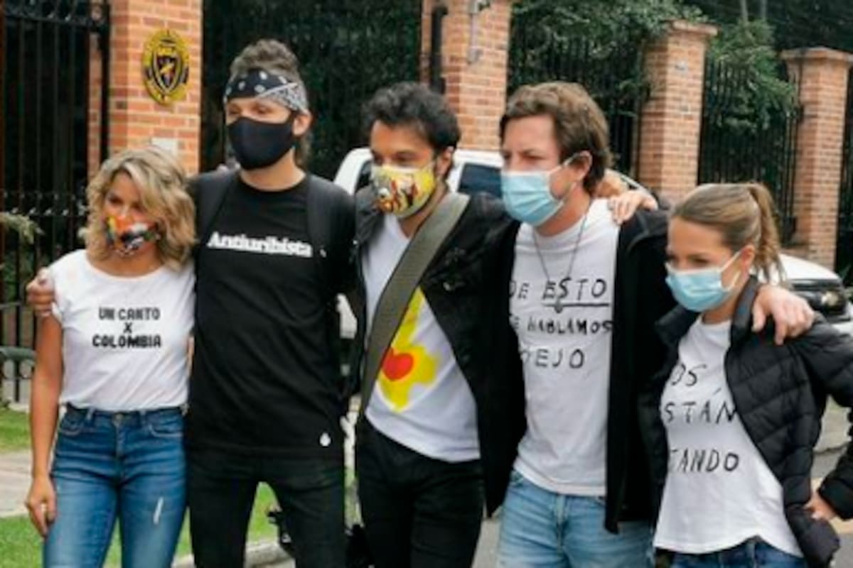 Famosos colombianos se unieron al Paro Nacional