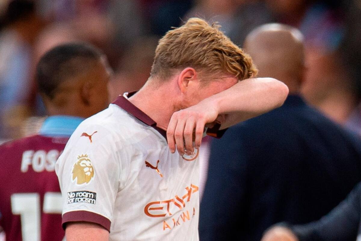 Atención: el belga Kevin de Bruyne será baja por varios meses