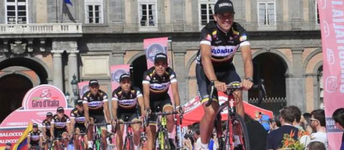 Team Colombia participará por segundo año consecutivo en el Giro de Italia. COLPRENSA