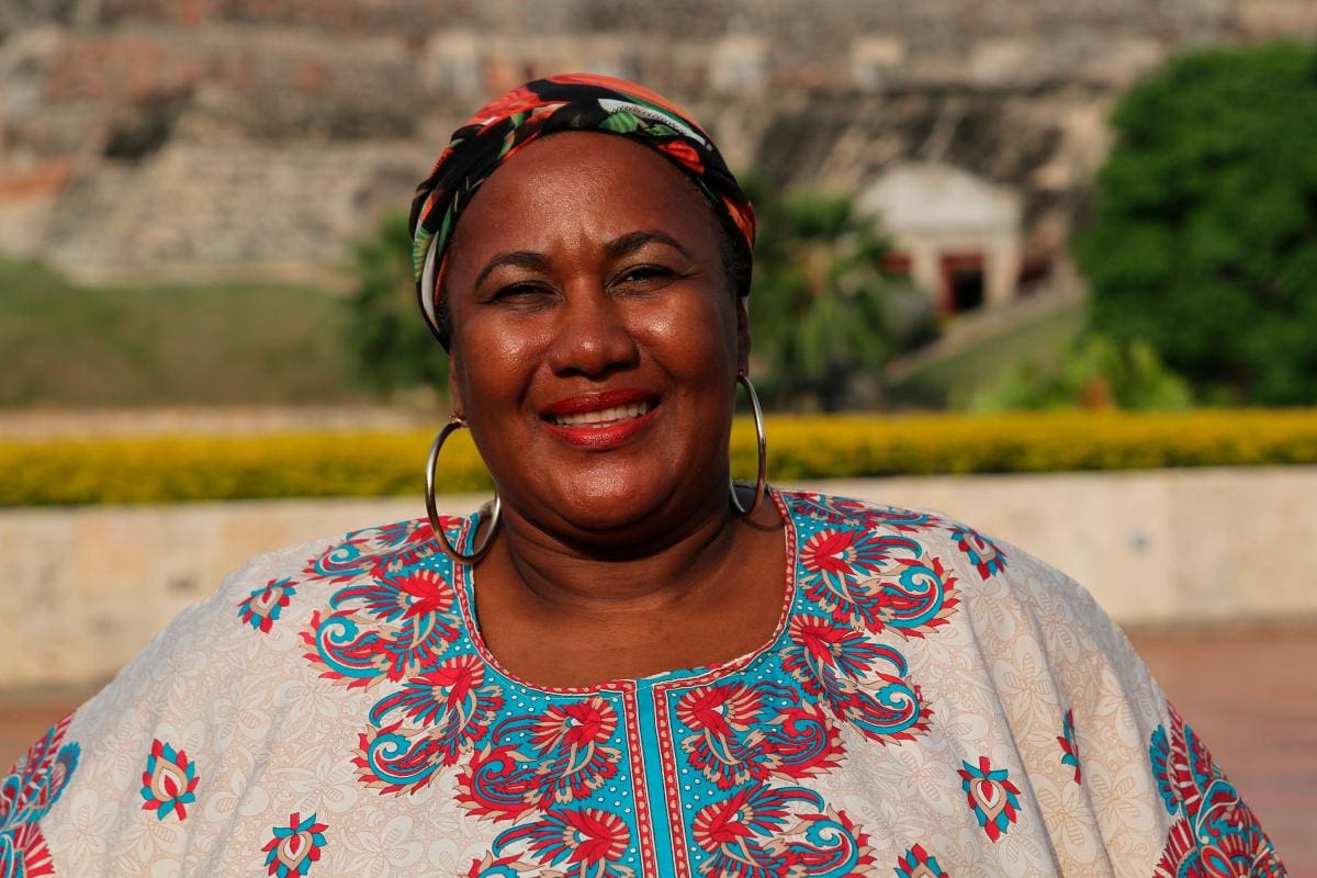 Betilsa Barrios, la primera cantante femenina de champeta. // Foto: El Universal.