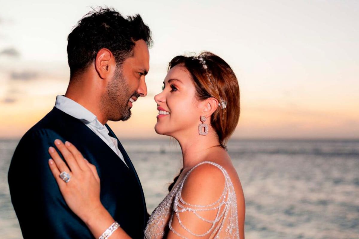 Fotos: así fue la boda de Nataly Umaña y Alejandro Estrada en Cartagena