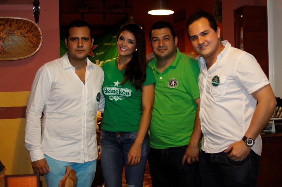 Óscar Nuñez, José Benito, Paola Medina y Víctor Arbeláez.