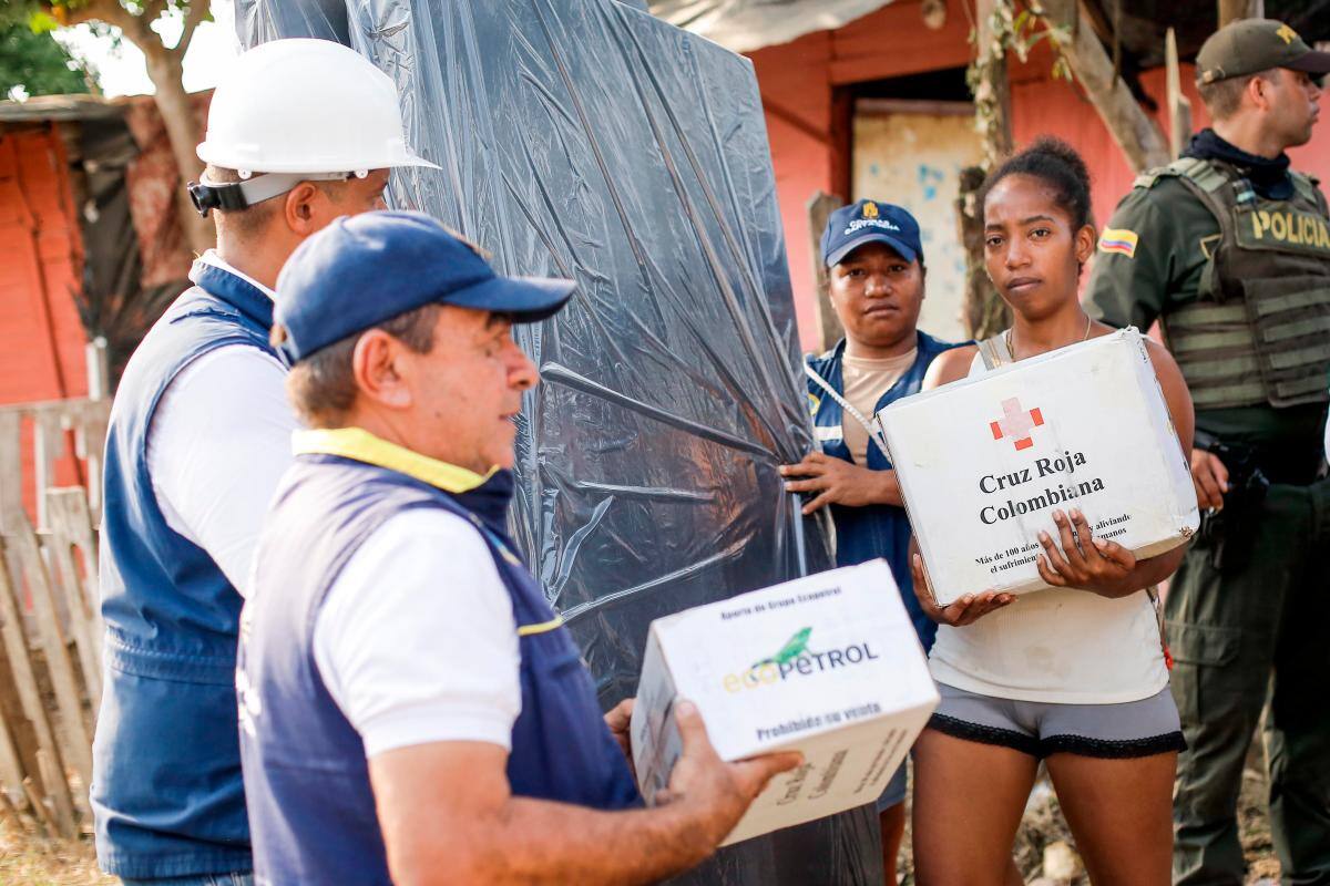 La Alcaldía llegó al sitio de la emergencia. //Fotos: Cortesía