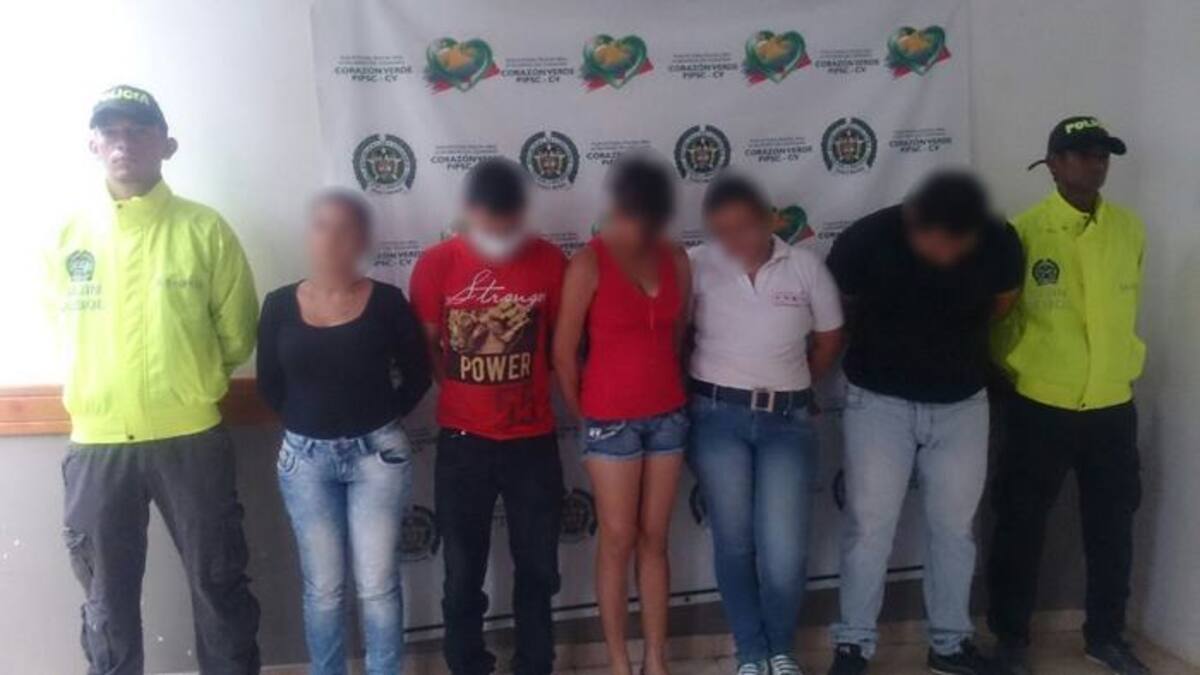 Capturados. CORTESÍA