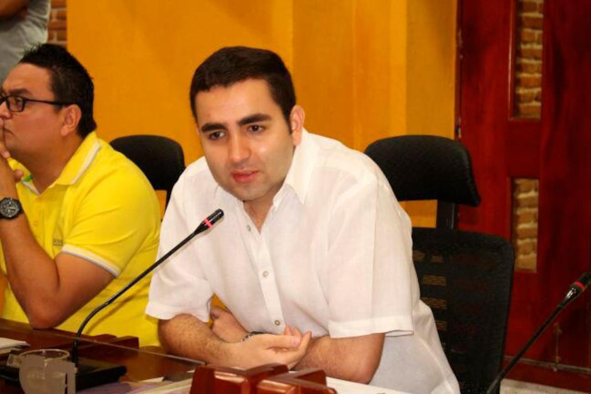 Vicente Blel Scaff, aspirante a la Gobernación de Bolívar.
