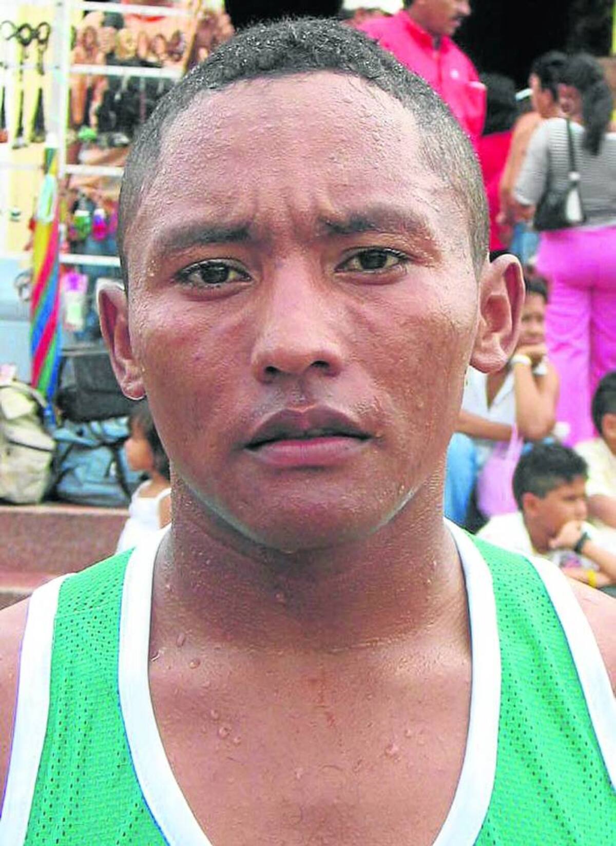 Óscar David Meléndez Correa, herido.