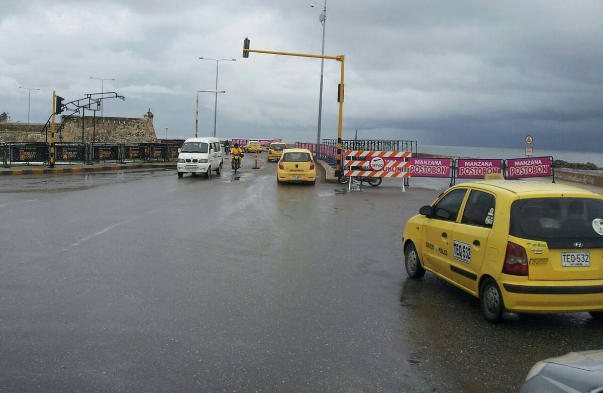Los palcos este año estarán en el carril contiguo a la playa. CORTESÍA