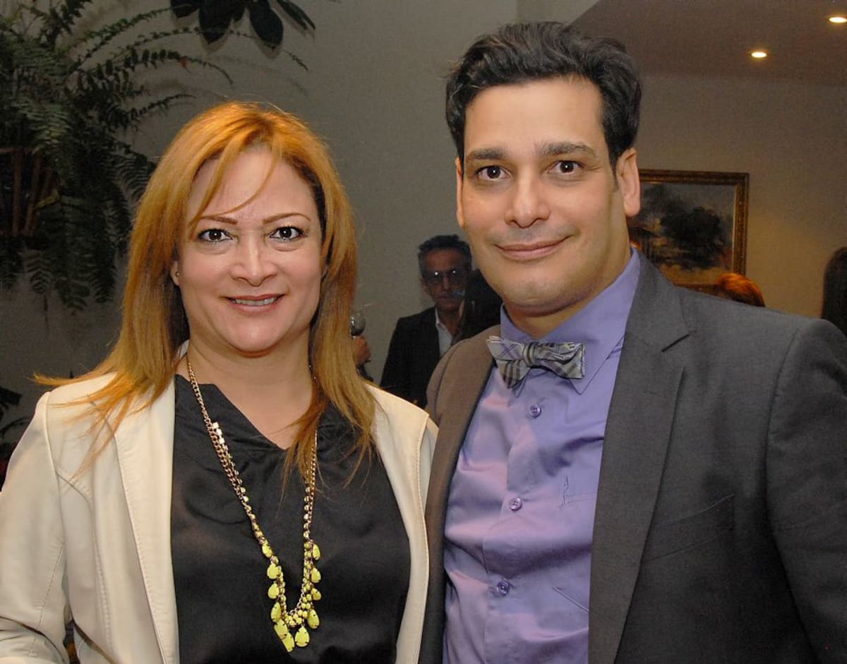 Isabel Mendoza Chadi y Pedro Mendoza Chadid.