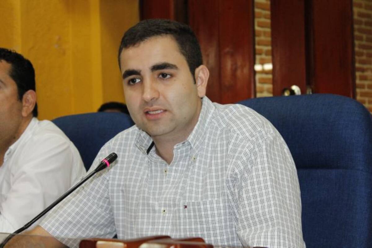 Vicente Blel Scaff, Concejal del partido Cambio Radical Archivo.