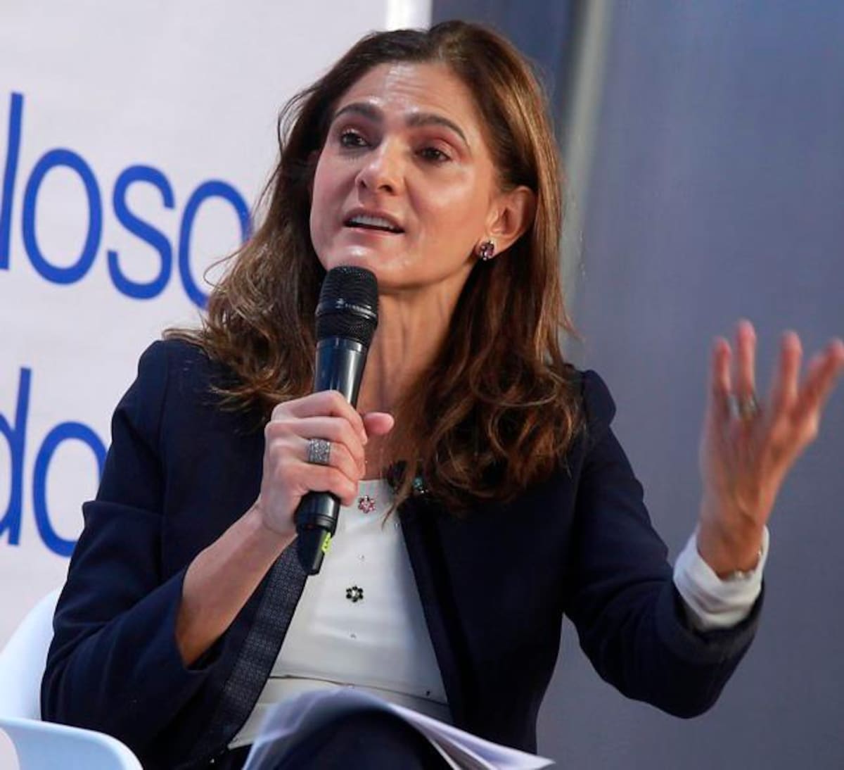 Ángela María Orozco, ministra de Transporte de Colombia. // COLPRENSA
