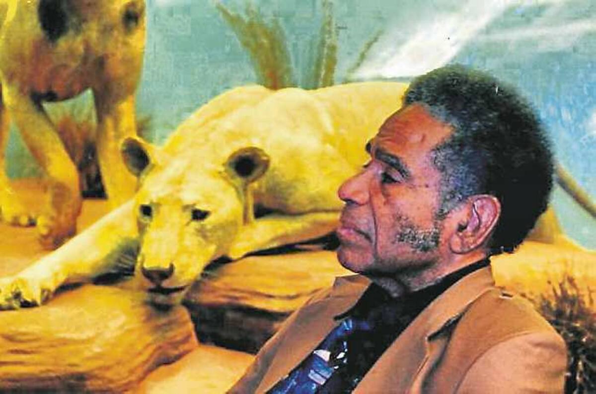 Manuel Zapata Olivella, novelista e investigador colombiano. Archivo.