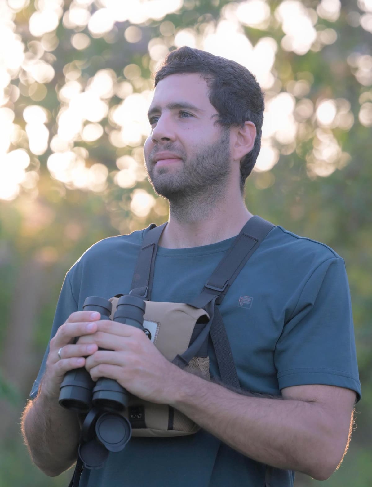 Rafael Camacho, experto en avistamiento de aves. // Cortesía