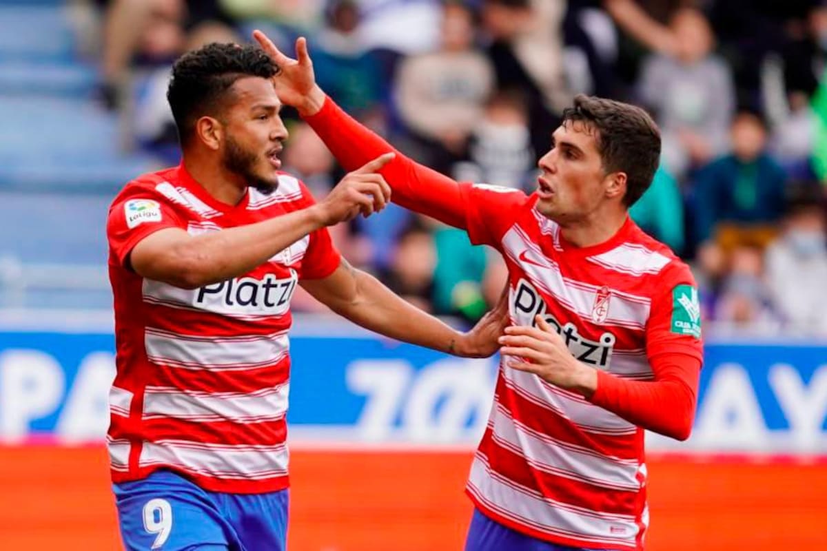 Colombiano Luis Suárez marcó el gol de la victoria de Granada sobre Alavés