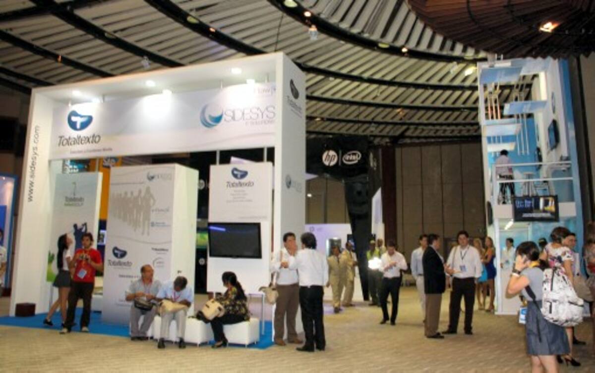 Muestra comercial de la Convención Bancaria, en el Centro de Convenciones. ZENIA VALDELAMAR/ EL UNIVERSAL