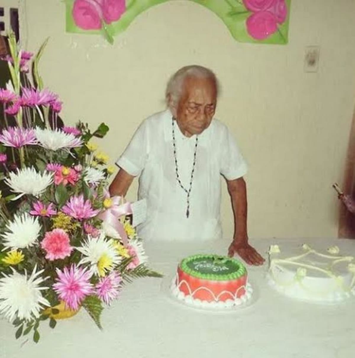 Ciriaca Zapata era considerada la más anciana de Colombia. COLPRENSA