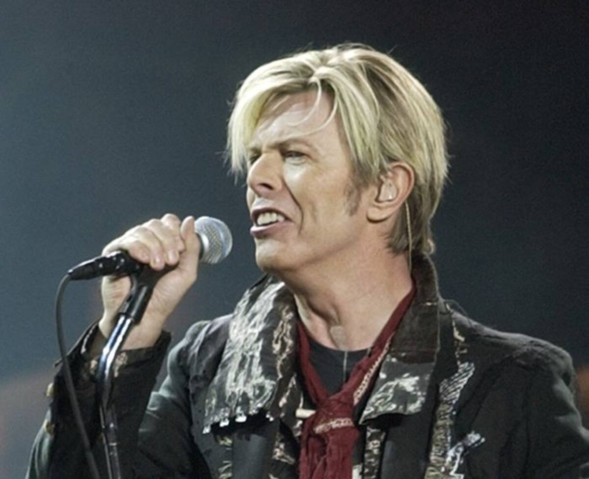 David Bowie. AP KATHY WILLENS