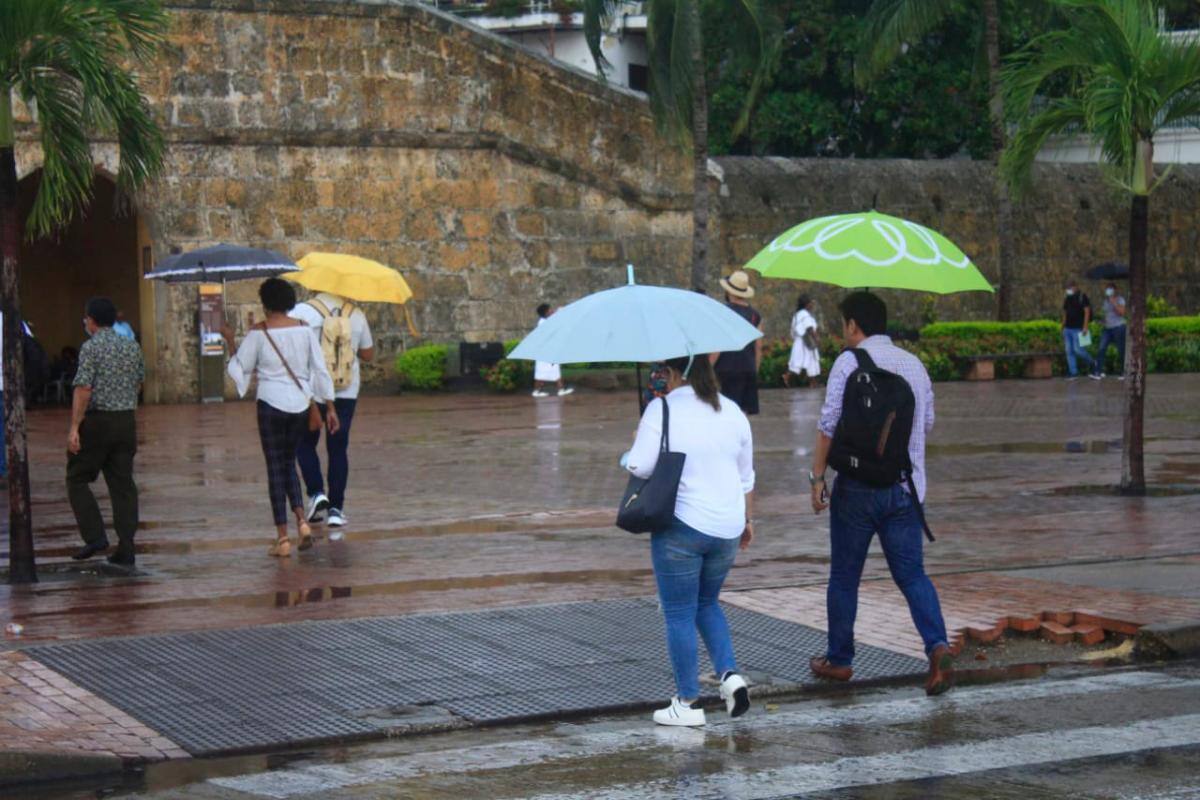 Tres emergencias en Cartagena deja lluvia de este jueves