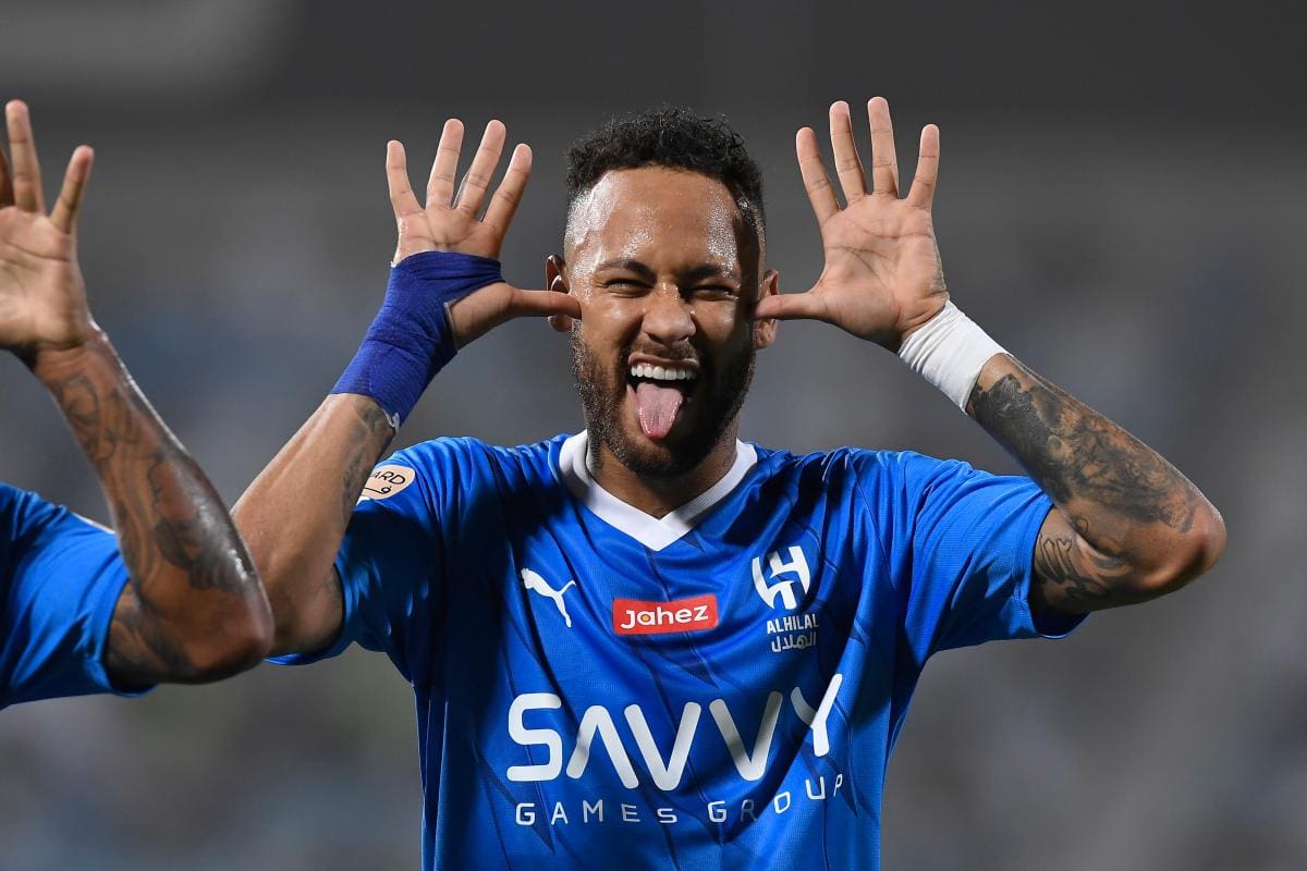 Así fue el debut de Neymar en Arabia Saudita