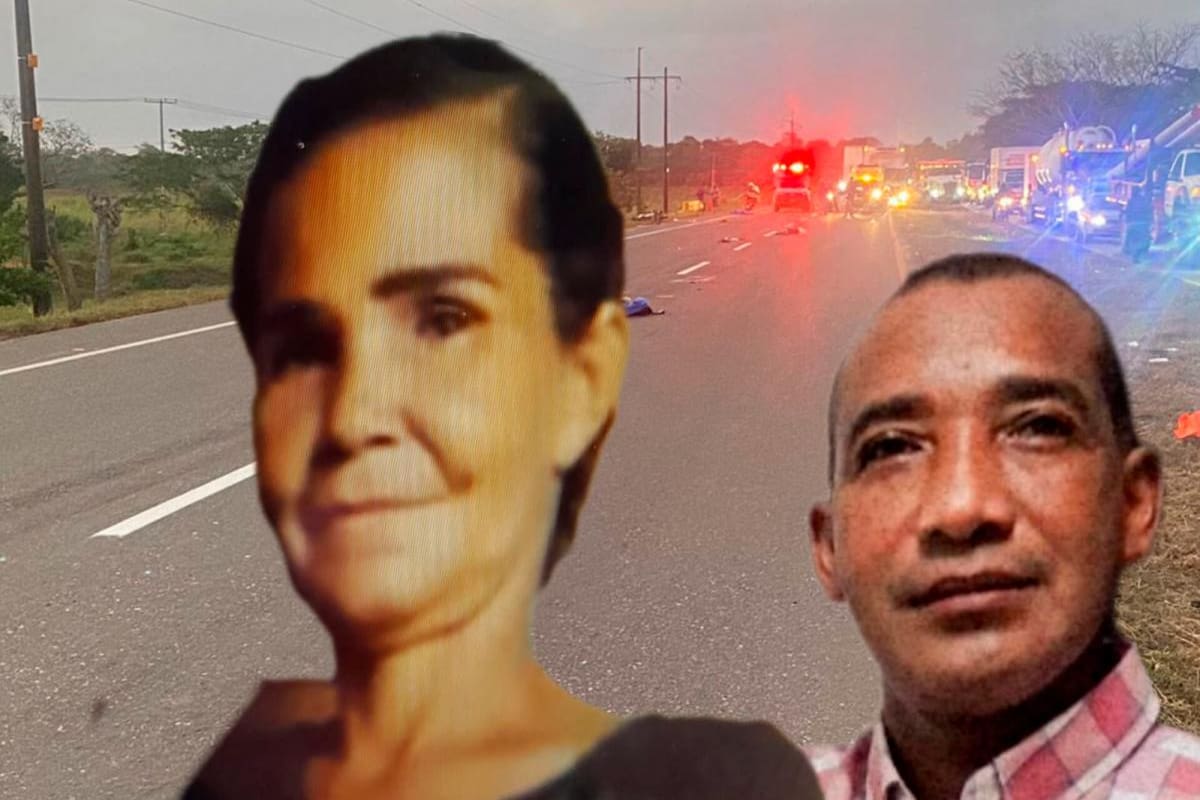 Madre soltera con 7 hijos, la mujer que moto arrolló y mató en Bayunca