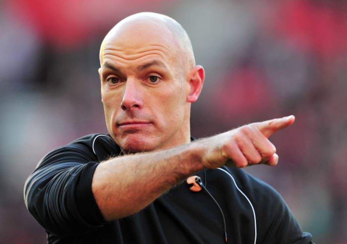 Howard Webb. AFP GLYN KIRK