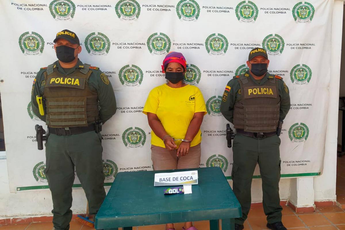 Cuatro capturados por tráfico de estupefacientes en Mompox