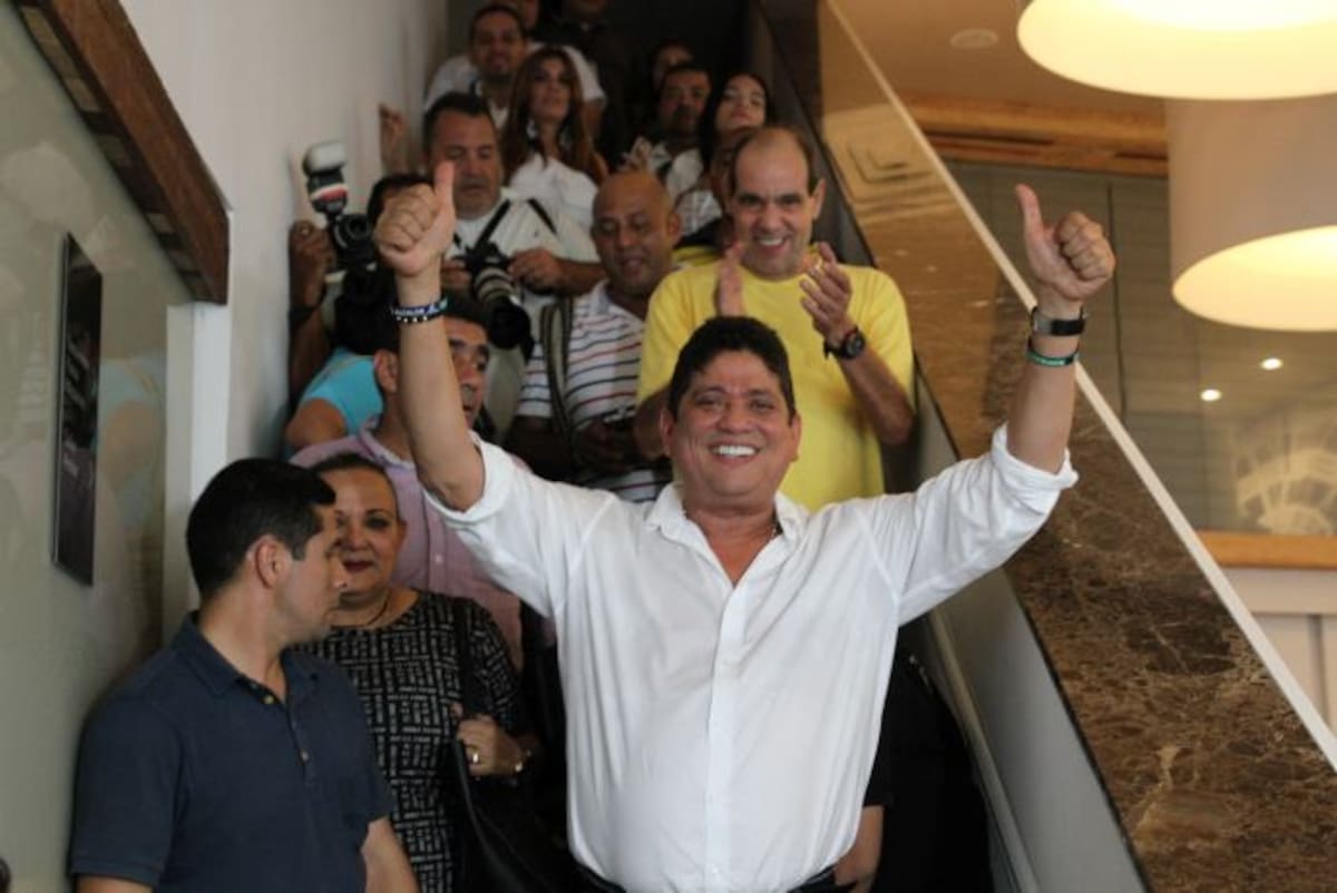 Antonio Quinto Guerra fue elegido el pasado 6 de mayo en las elecciones atípicas en Cartagena. Óscar Díaz - El Universal.