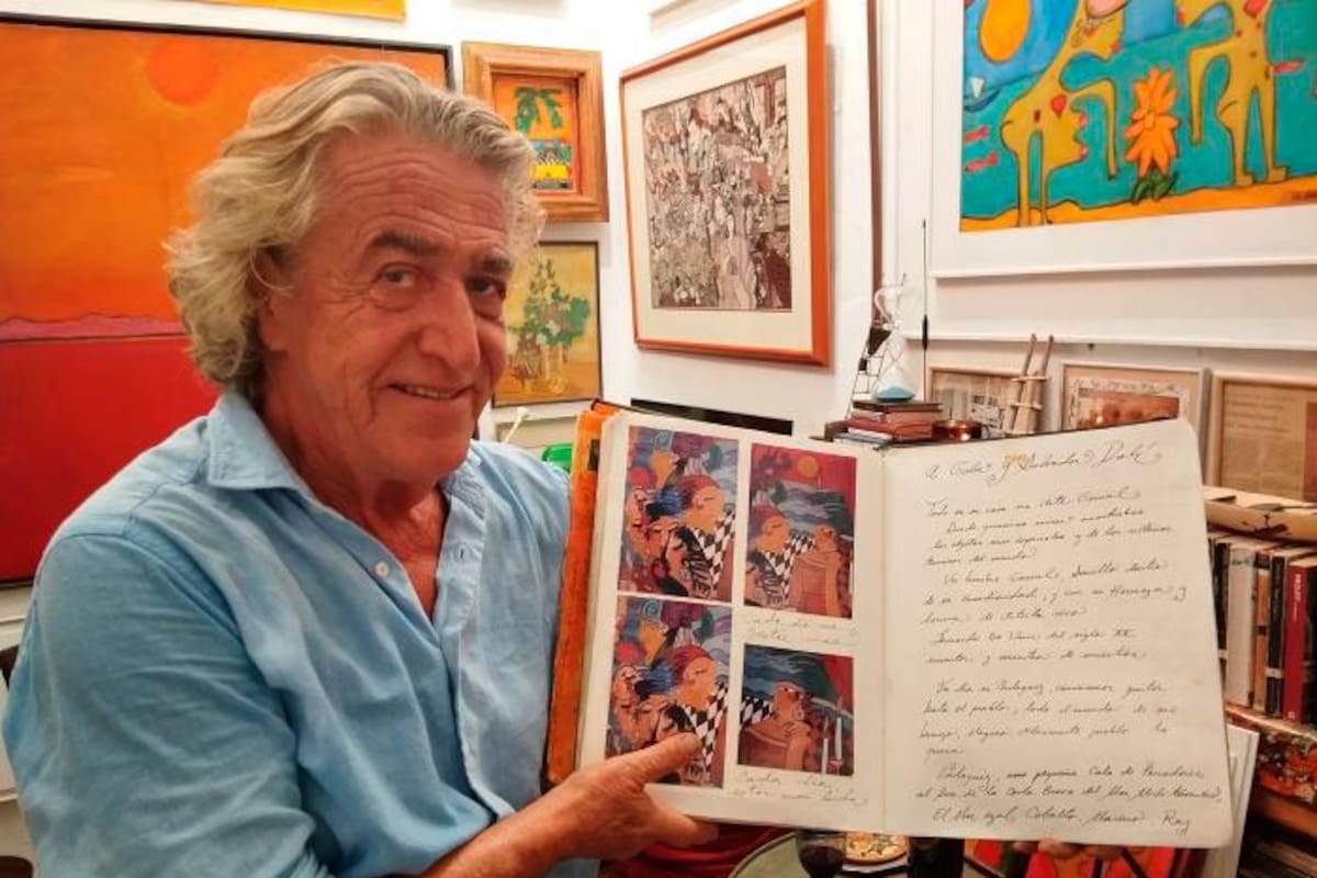 Valentino Cortázar, la secreta pasión de un artista