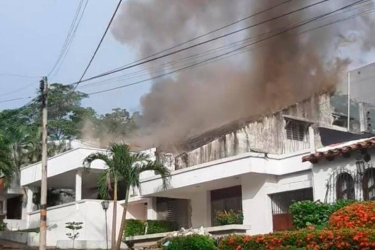 Conato de incendio en casa fiscal del Coronel de la Policía de Sucre