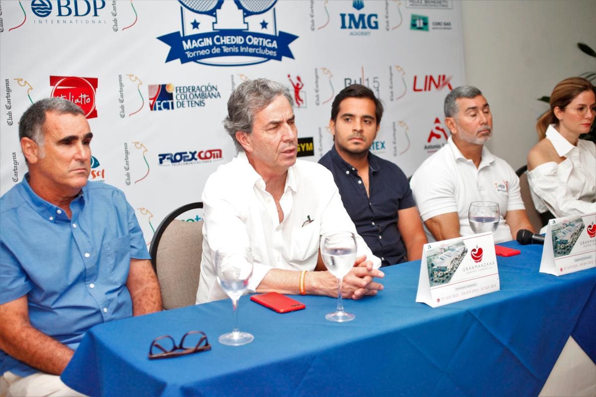 Presentan el Torneo de Tenis Interclubes Magín Chedid Ortiga