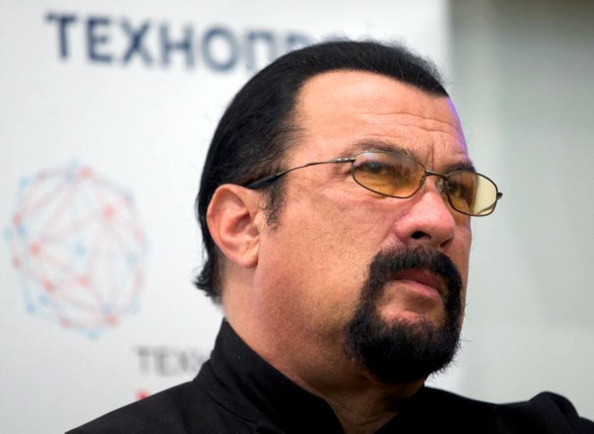 Seagal es un destacado exponente de las artes marciales, al igual que el presidente Vladimir Putin. AP.