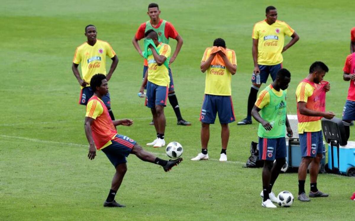 Entrenamiento de la Selección Colombia. Colprensa