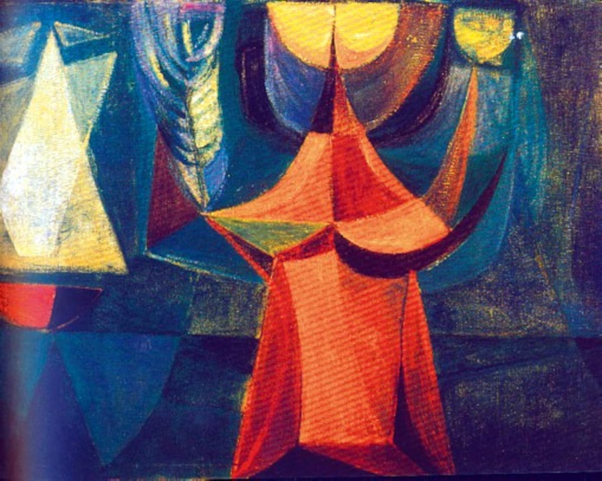 Velero y figura. 1958.