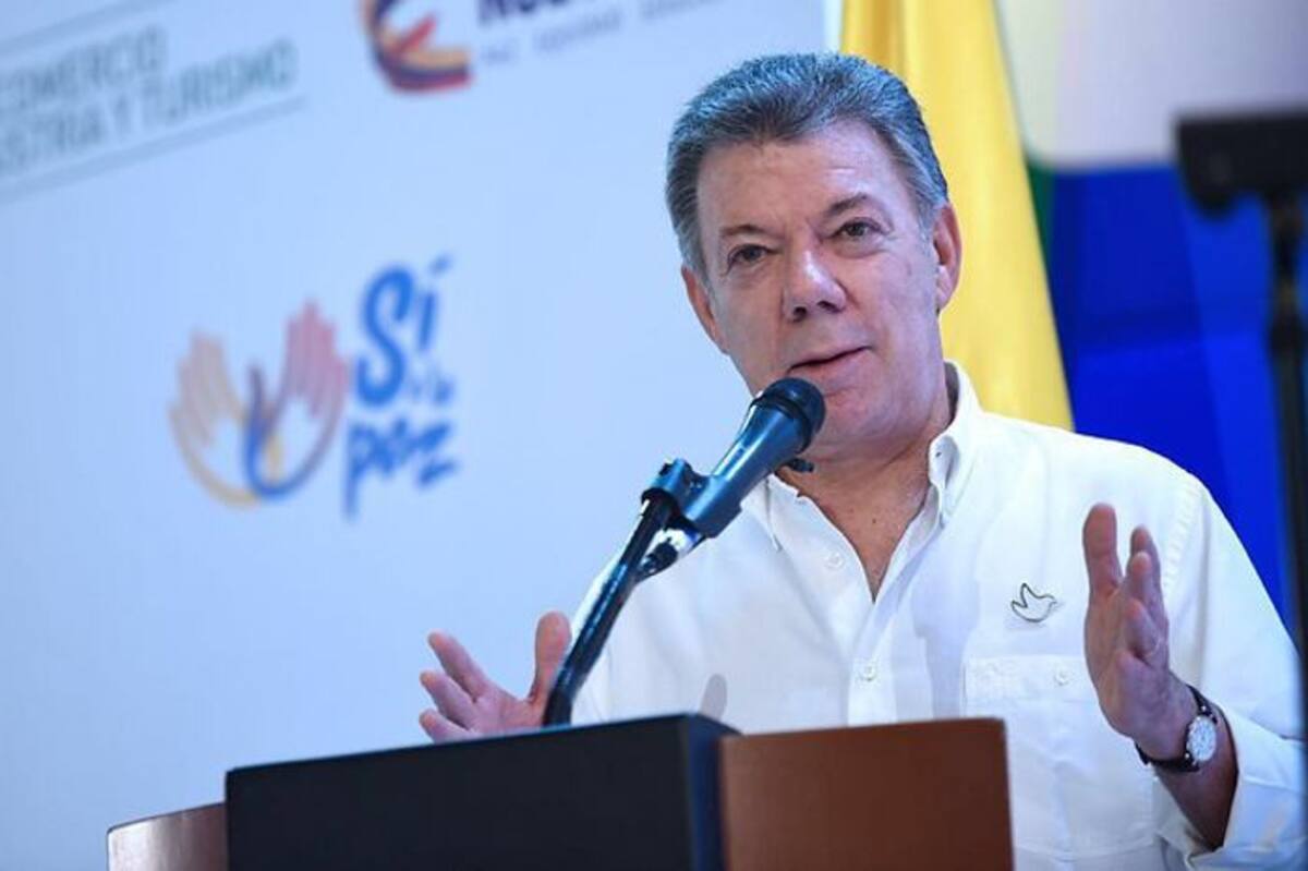 Juan Manuel Santos, presidente de Colombia. COLPRENSA