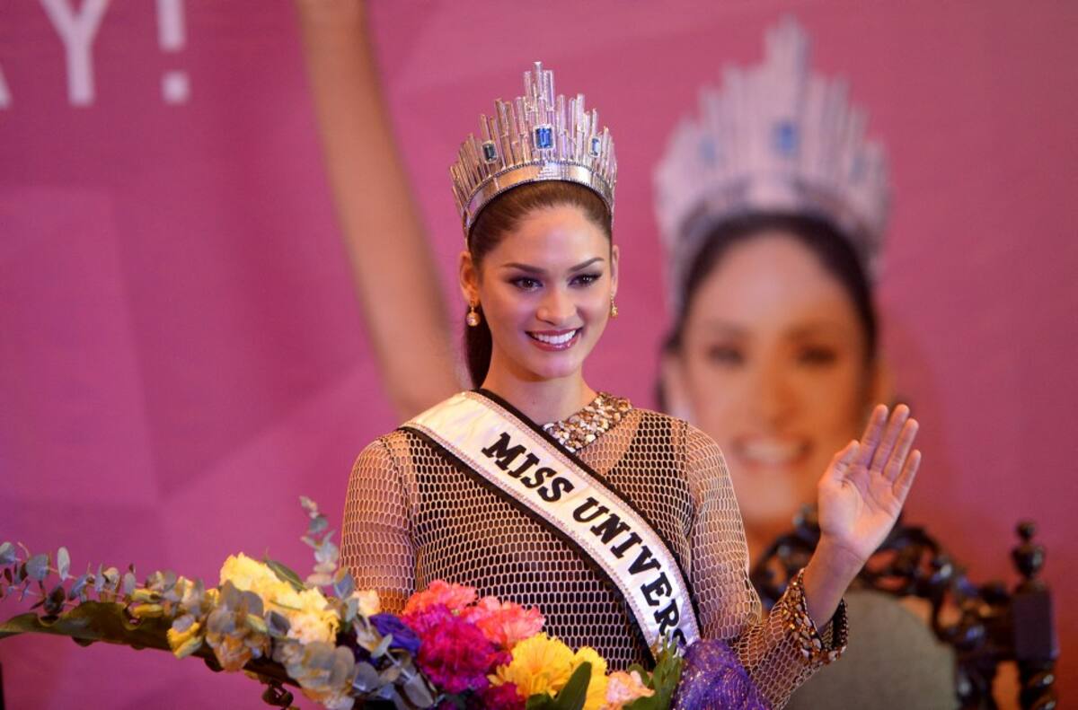 Pia Alonzo Wurtzbach, Miss Universo. AFP NOEL CELIS