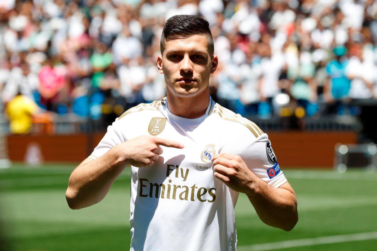 Serbio Luka Jovic es el nuevo jugador del Real Madrid