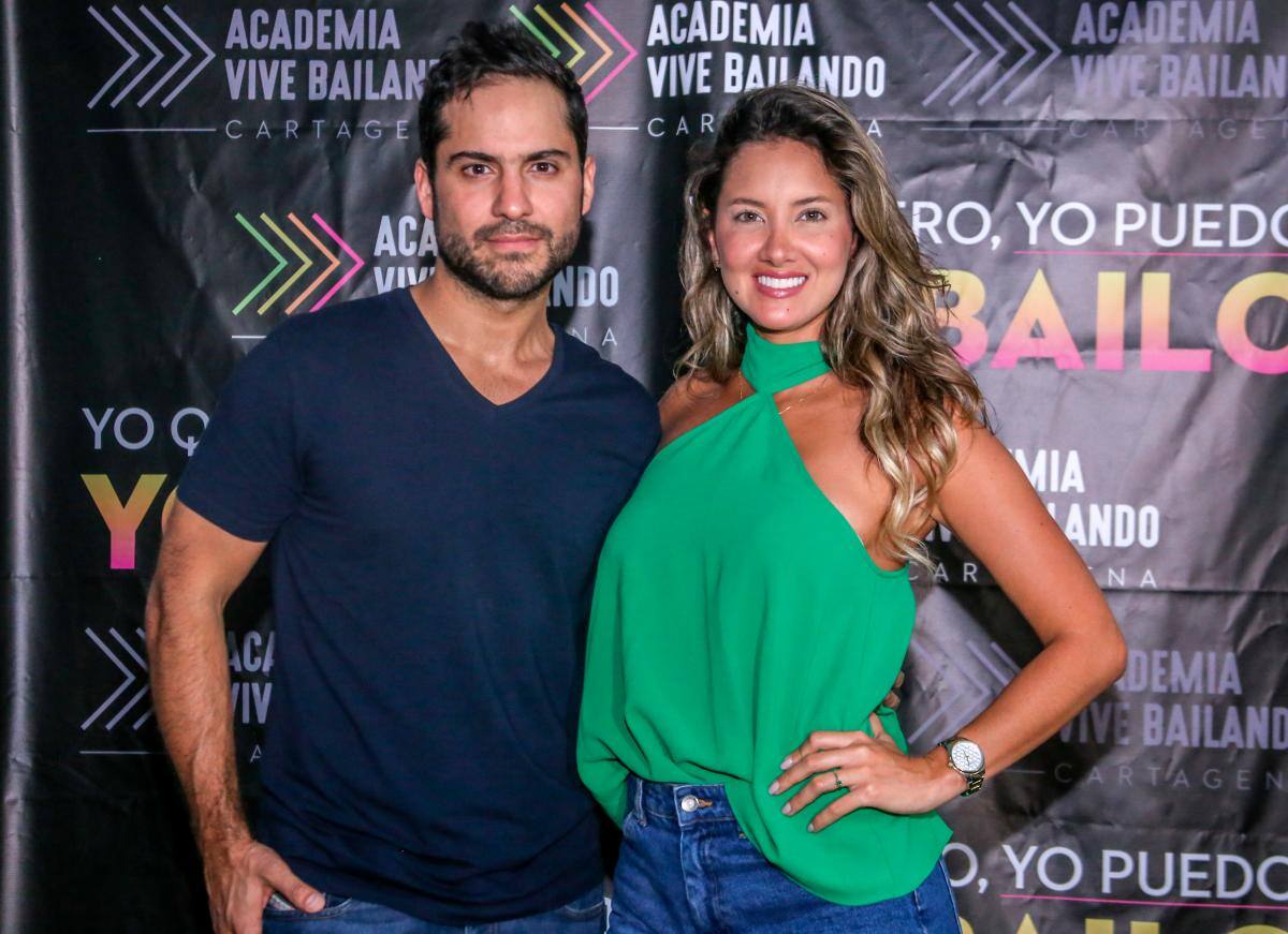 Alberto Andrade y Daniella Álvarez.