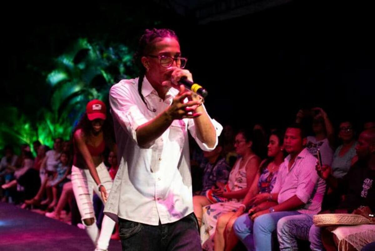 Bayron 'La Nota', artista cartagenero. CORTESÍA.