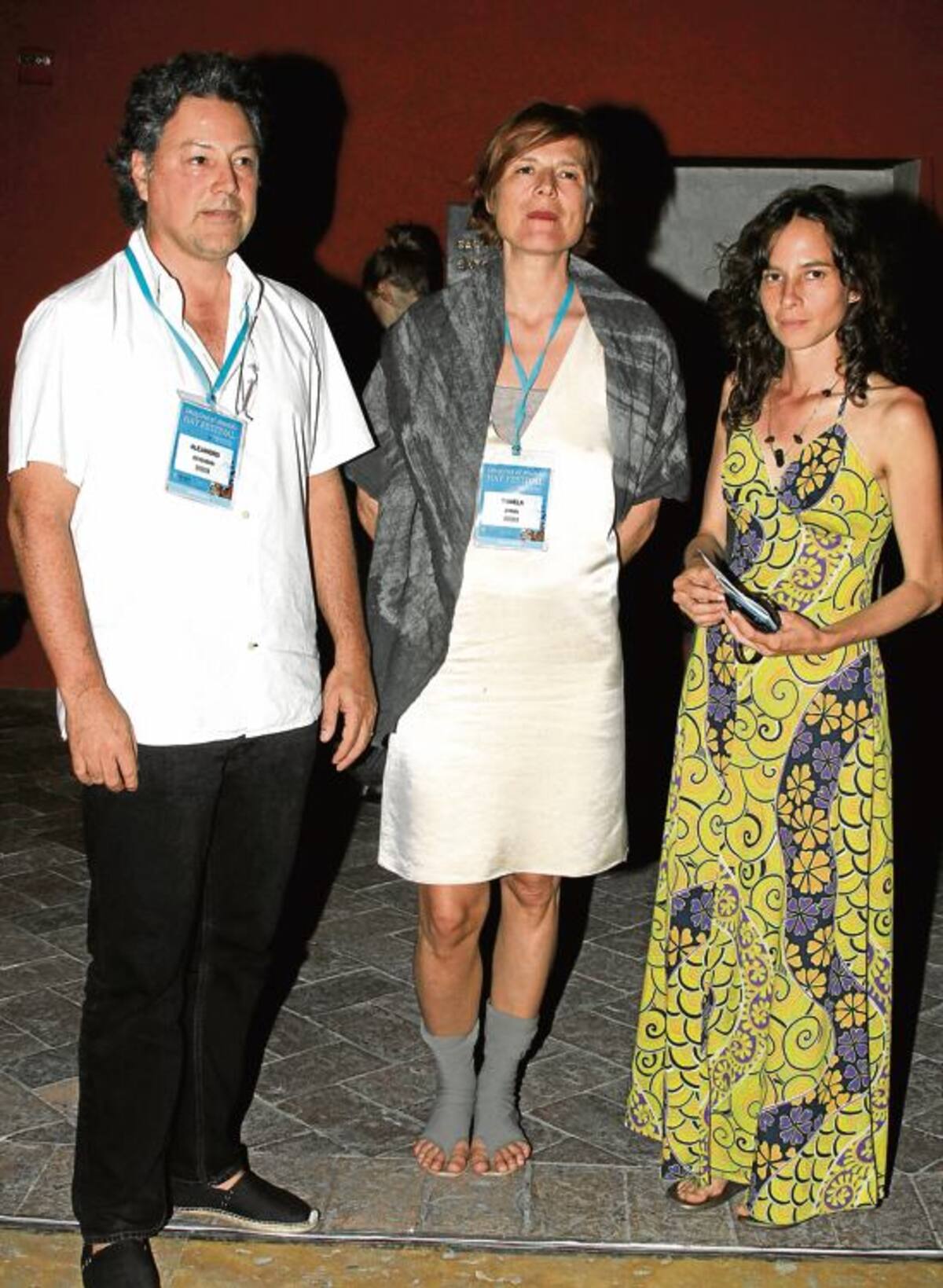 Alejandro Echeverri, Daniela Zyman y Elizabeth Vollert.