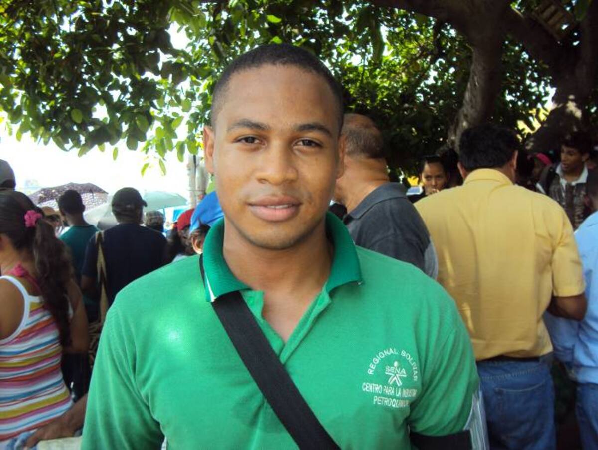 Lewis Díaz Cortes, estudiante del SENA. ANLLY TATIANA FLÓREZ OSPINA - EL UNIVERSAL