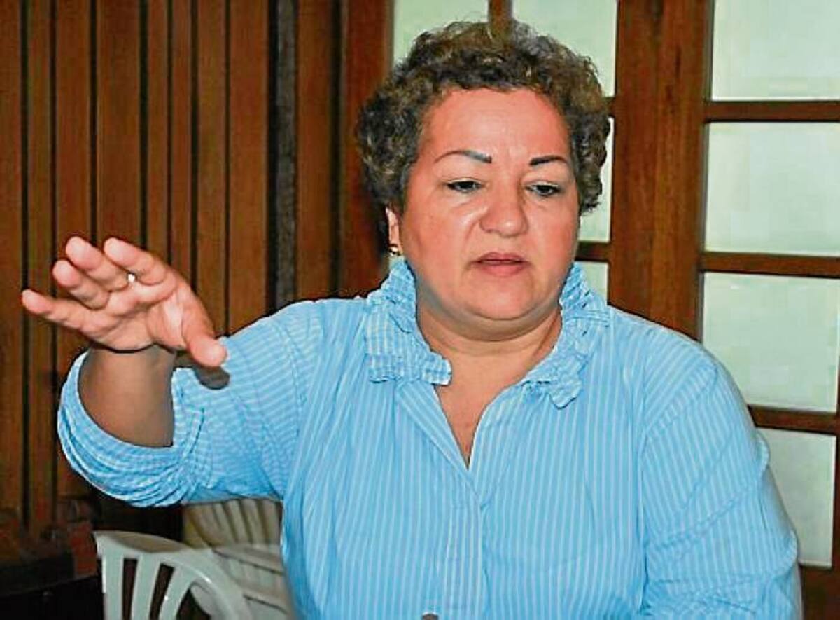 Martha Sáenz nunca reparó palabras para referirse al orden público.