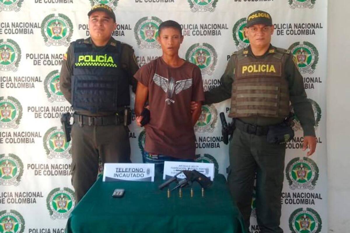 Policía frustró atentado y capturó al sicario: lo investigan por 7 homicidios
