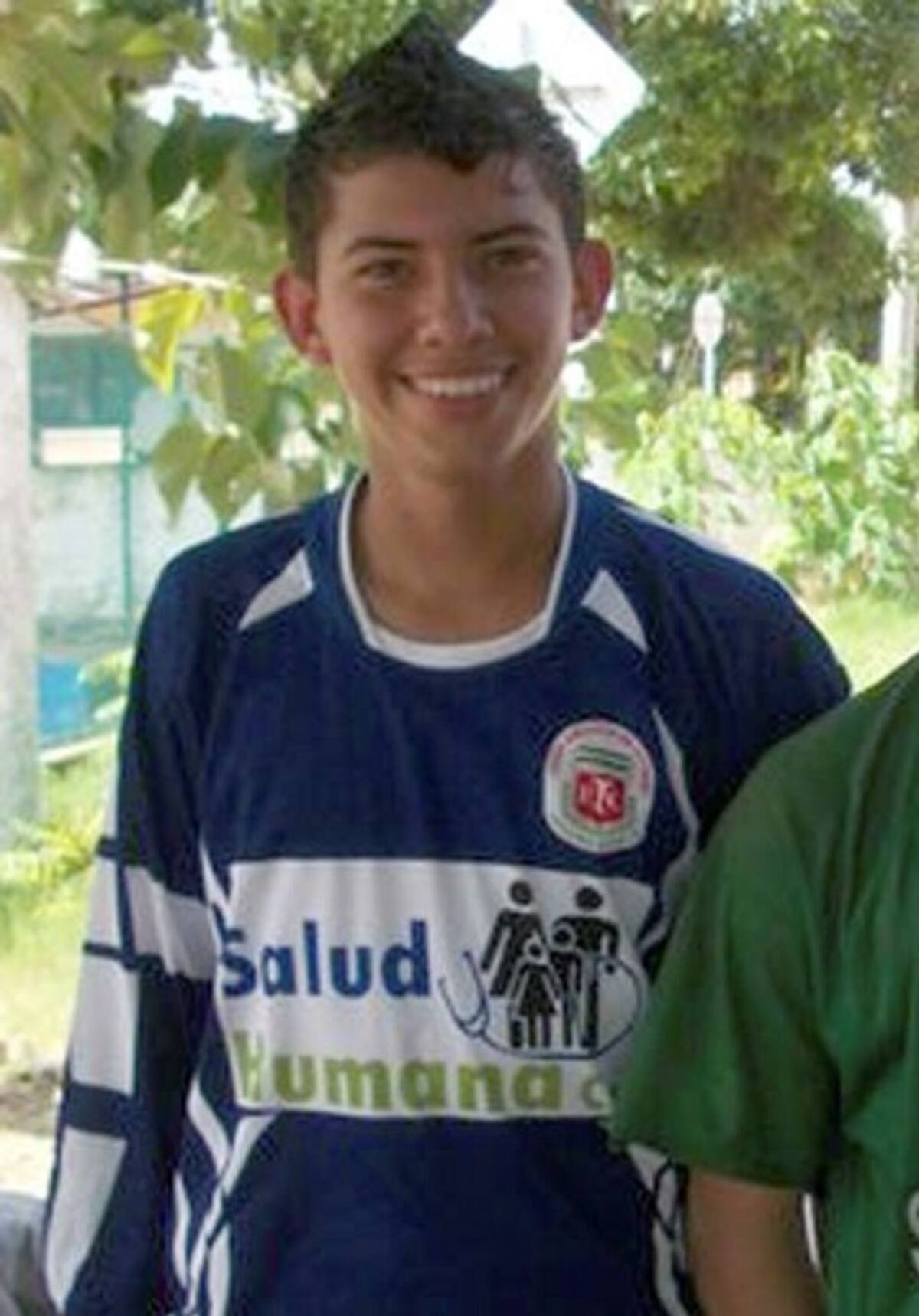 Luis Vásquez Yánez, arquero Selección Sucre Prejuvenil.