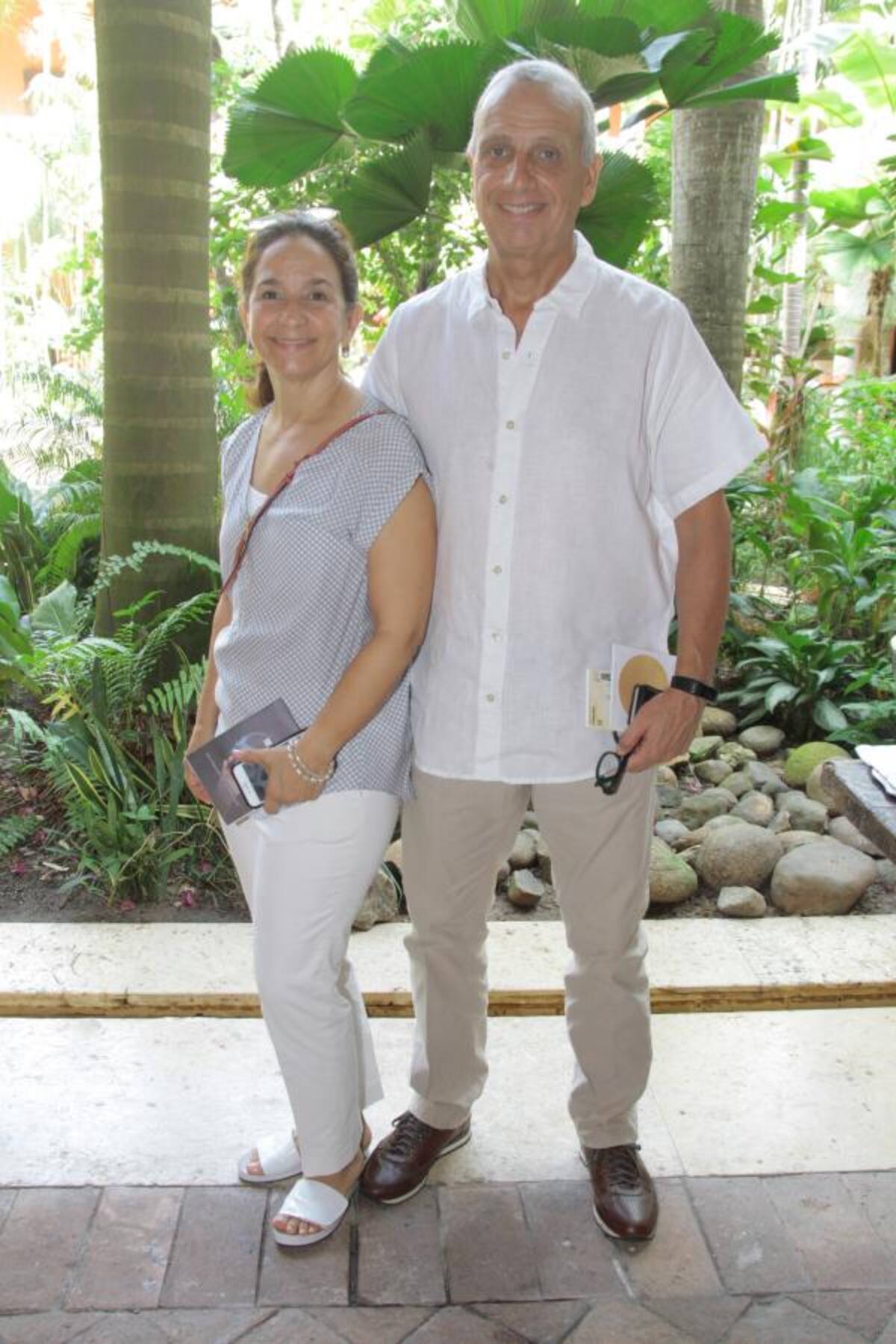 Lucy Hernández y Germán Peralta.